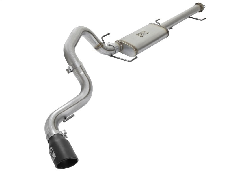 Load image into Gallery viewer, aFe MACH Force Xp 3in SS Cat-Back Single Side Exit Exhaust w/Black Tips 07-14 Toyota FJ Cruiser
