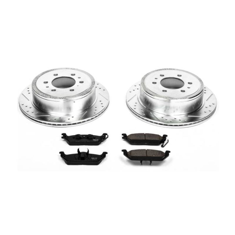Load image into Gallery viewer, Power Stop 04-11 Ford F-150 Rear Z23 Evolution Sport Brake Kit
