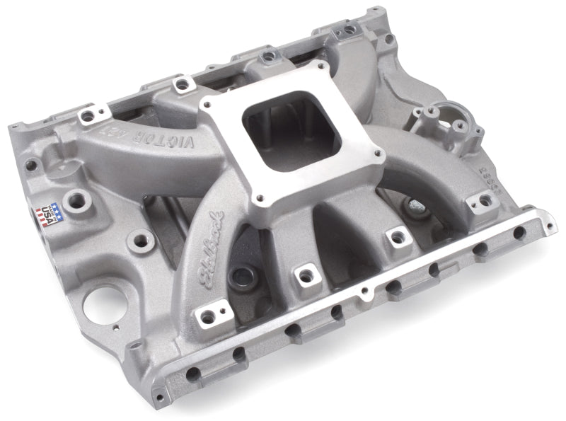 Load image into Gallery viewer, Edelbrock 390-428 Ford FE Victor EFI Manifold 4150 Flange Mounting
