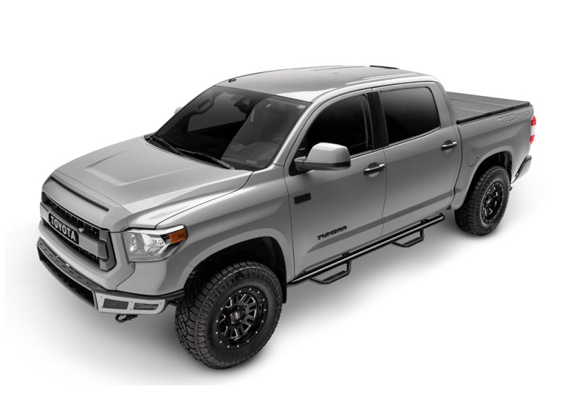 Load image into Gallery viewer, N-Fab Nerf Step 07-17 Toyota Tundra CrewMax 5.6ft Bed - Gloss Black - W2W - 3in
