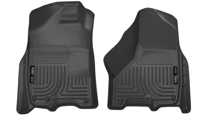 Load image into Gallery viewer, Husky Liners 09-10 Dodge Ram 1500/2500/3500 WeatherBeater Front Row Black Floor Liners
