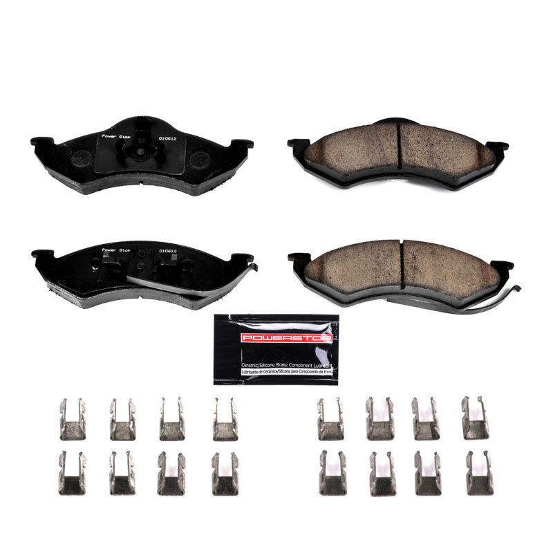 Load image into Gallery viewer, Power Stop 1999 Dodge Dakota Front Z23 Evolution Sport Brake Pads w/Hardware
