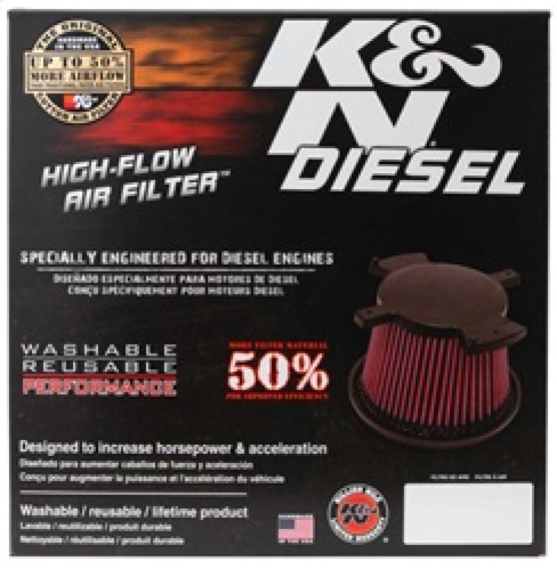 Load image into Gallery viewer, K&amp;N 10-11 Dodge Ram 2500/3500/4500/5500 6.7L L6 Diesel Replacement Air Filter
