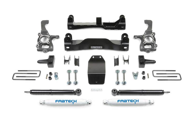 Load image into Gallery viewer, Fabtech 2014 Ford F150 4WD 4in Basic Sys w/Rr Perf Shks

