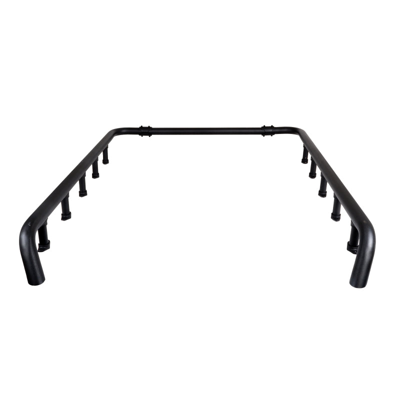 Load image into Gallery viewer, Go Rhino SRM500 Tri-Rail Kit (For 65in. Long Rack) - Tex. Blk (Rails ONLY - Req. Platform)
