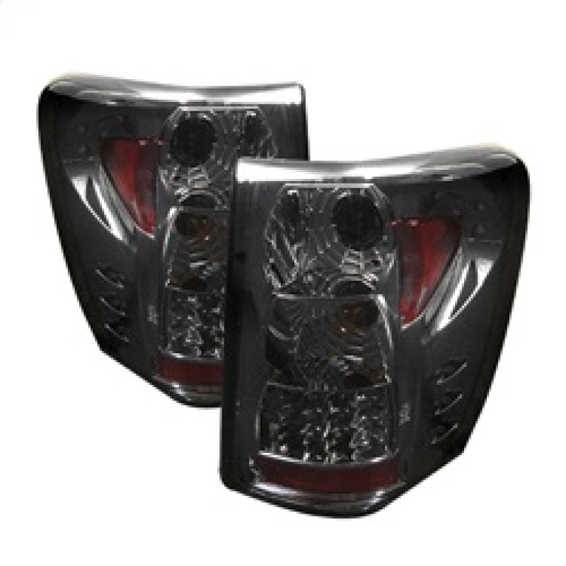 Load image into Gallery viewer, Spyder Jeep Grand Cherokee 99-04 LED Tail Lights Version 2 Smoke ALT-YD-JGC99-LED-SM-G2
