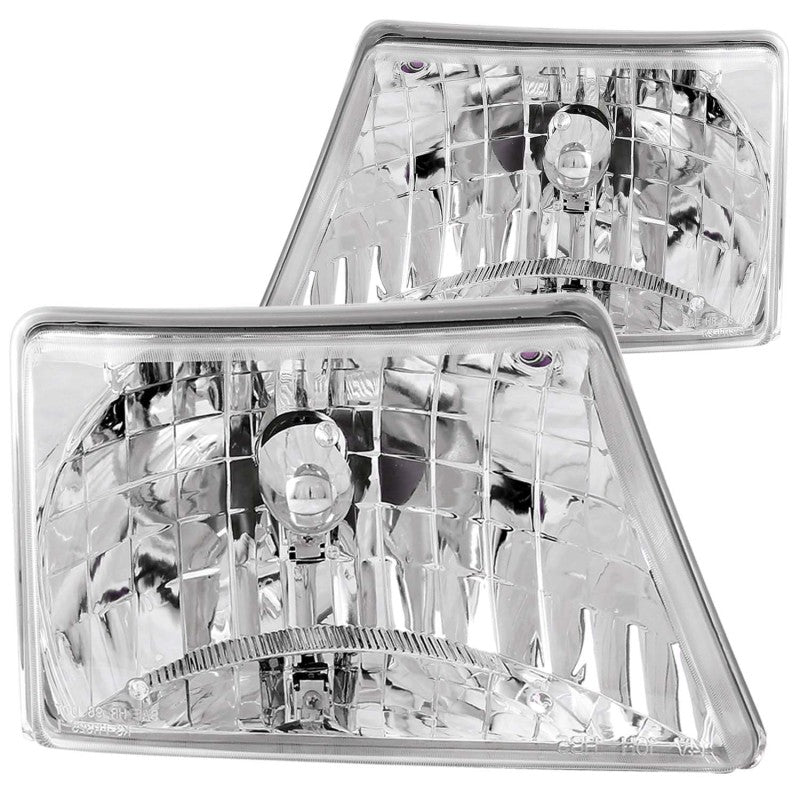 Load image into Gallery viewer, ANZO 1998-2000 Ford Ranger Crystal Headlights Chrome
