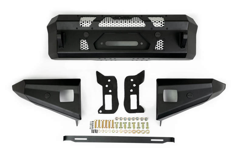 Load image into Gallery viewer, DV8 Offroad 2021+ Ford Bronco Front Bumper Winch Capable w/ Optional Bull Bar/Aux Light Opening
