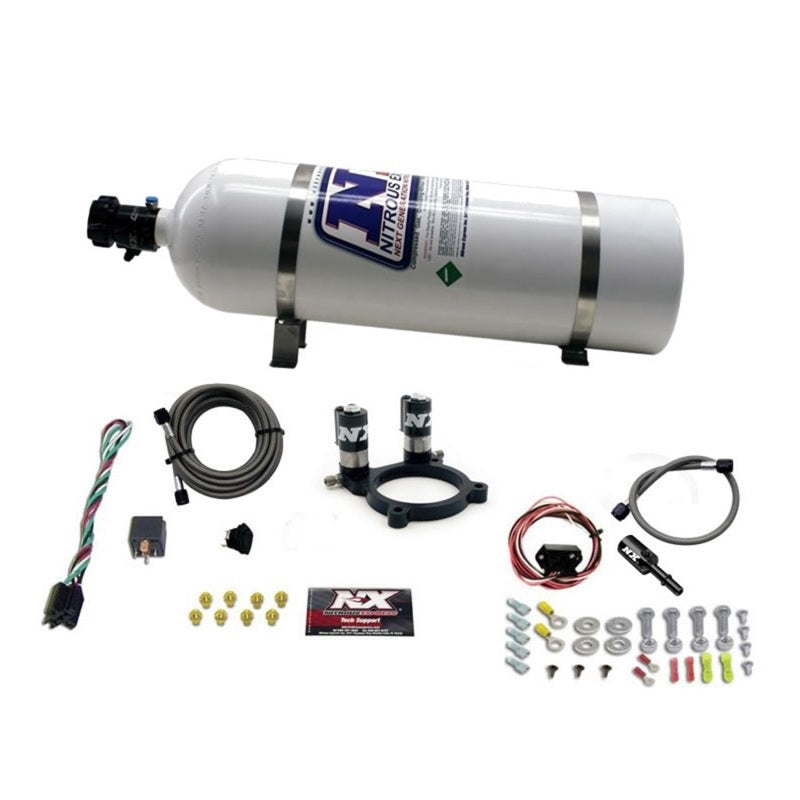 Load image into Gallery viewer, Nitrous Express Ford 3.5L/3.7L V6 Nitrous Plate Kit w/15lb Bottle
