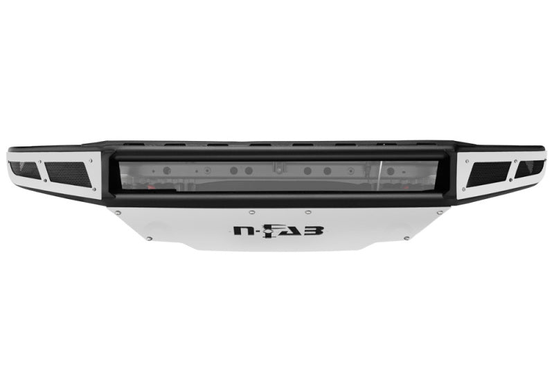 Load image into Gallery viewer, N-Fab M-RDS Front Bumper 14-17 Toyota Tundra - Gloss Black w/Silver Skid Plate
