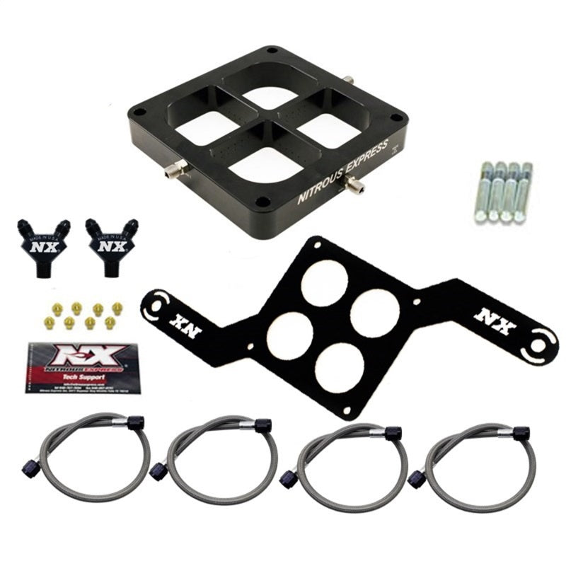 Load image into Gallery viewer, Nitrous Express Dominator Crossbar Nitrous Plate Conversion
