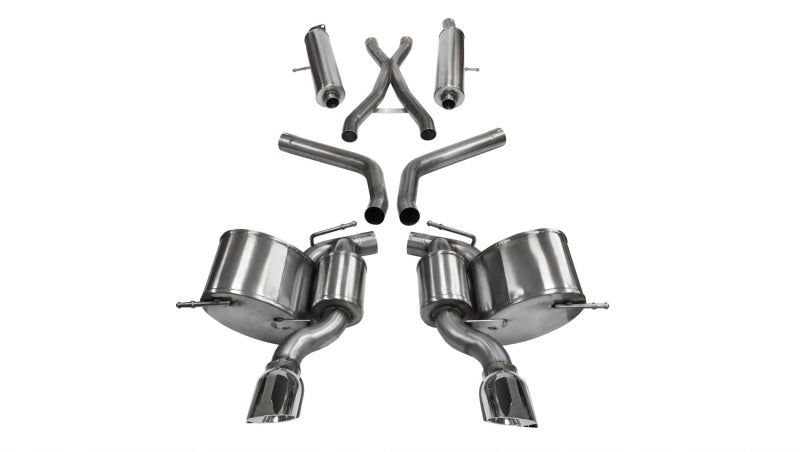 Load image into Gallery viewer, Corsa 2012-2013 Jeep Grand Cherokee 6.4L V8 Polished Sport Cat-Back Exhaust
