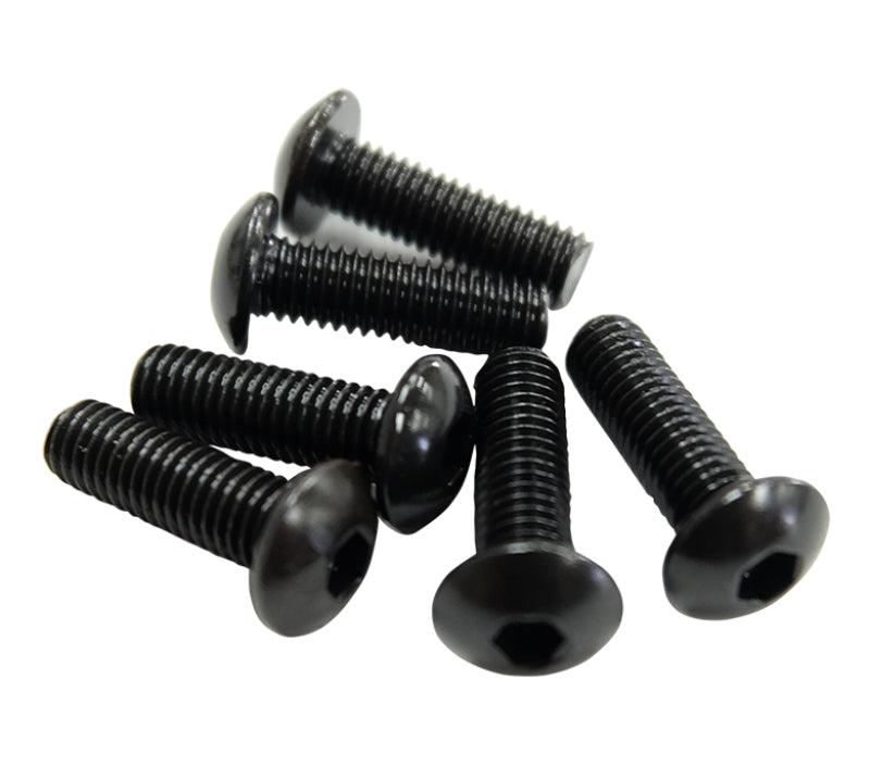 Load image into Gallery viewer, NRG Steering Wheel Screw Upgrade Kit (Flat) - Black
