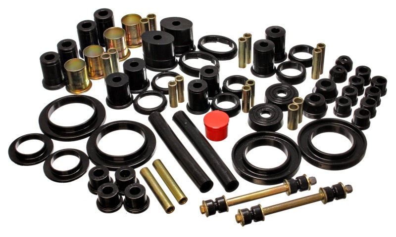 Load image into Gallery viewer, Energy Suspension 85-93 Ford Mustang Black Hyper-flex Master Bushing Set
