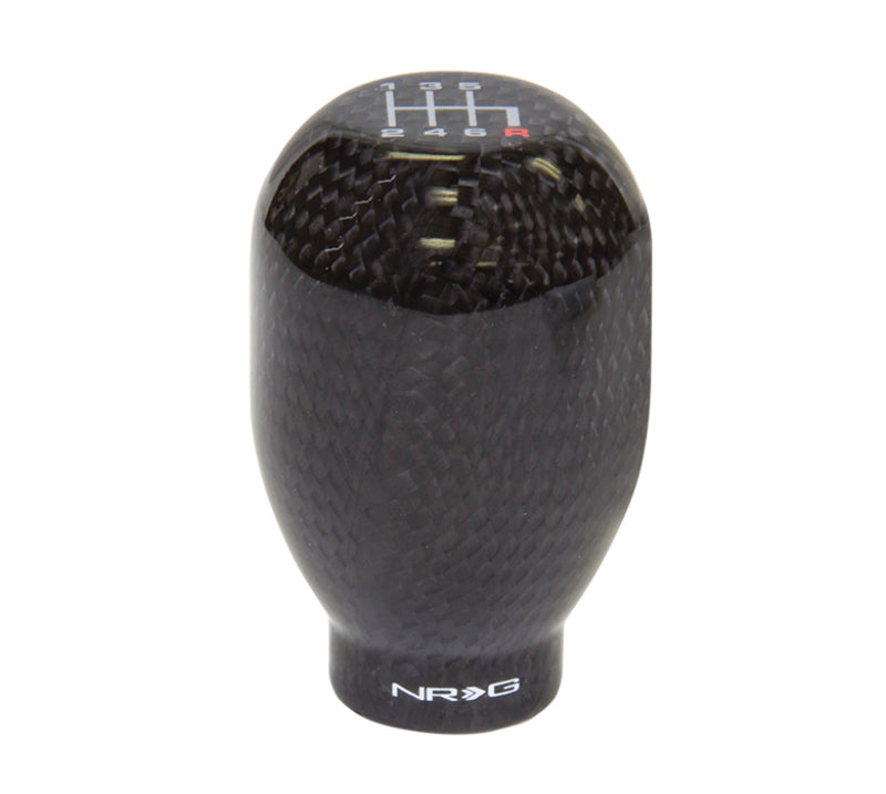 Load image into Gallery viewer, NRG Universal Shift Knob 42mm - Heavy Weight 480G / 1.1Lbs. - Black Carbon Fiber (6 Speed)
