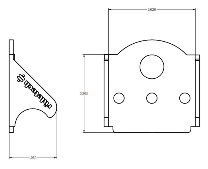 Load image into Gallery viewer, Ridetech Upper Ridetech Bolt-On 4 Link Bridge Mount
