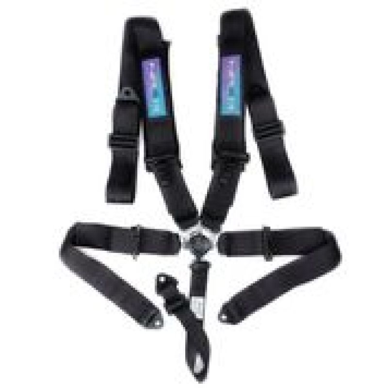 Load image into Gallery viewer, NRG 5PT 3in. Seat Belt Harness / Cam Lock - Black
