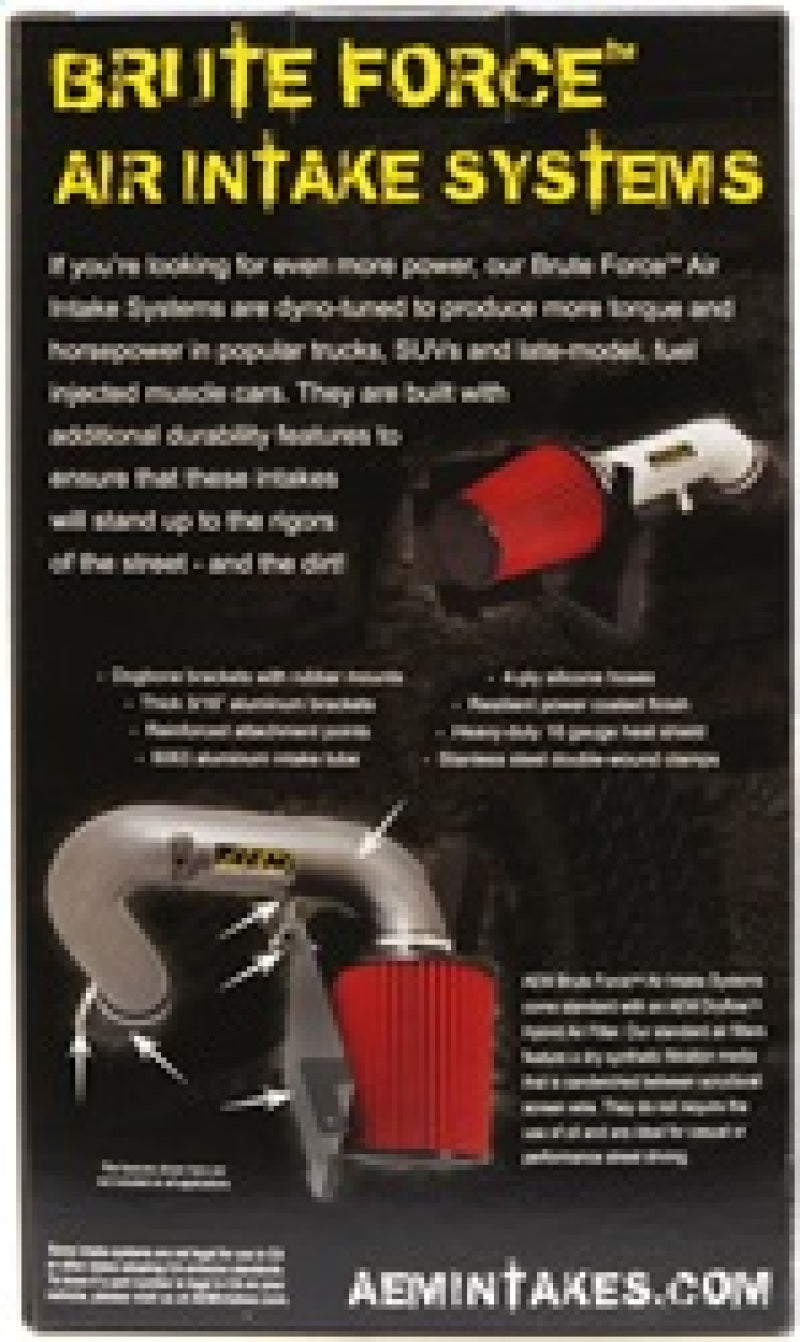 Load image into Gallery viewer, AEM Dryflow Conical Air Filter 2.75in Flange ID / 6in Base OD / 5.125in Top OD / 9.125in Height
