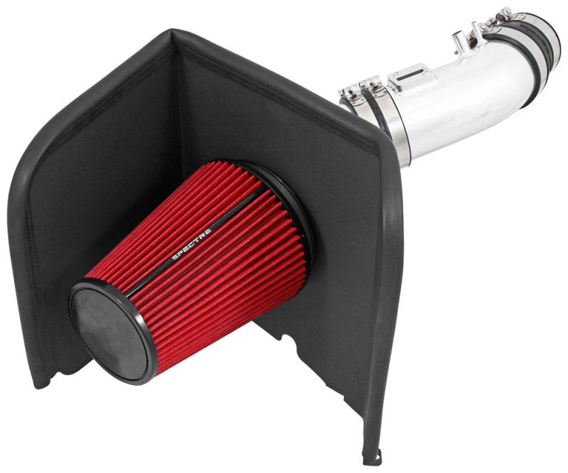 Load image into Gallery viewer, Spectre 12-16 Toyota Tundra 4.6L Air Intake Kit - Silver w/Red Filter
