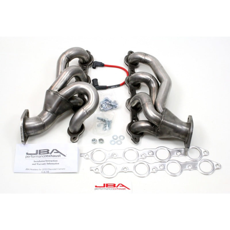 Load image into Gallery viewer, JBA 10-15 Chevrolet Camaro 6.2L LS 1-3/4in Primary Raw 409SS Cat4Ward Header
