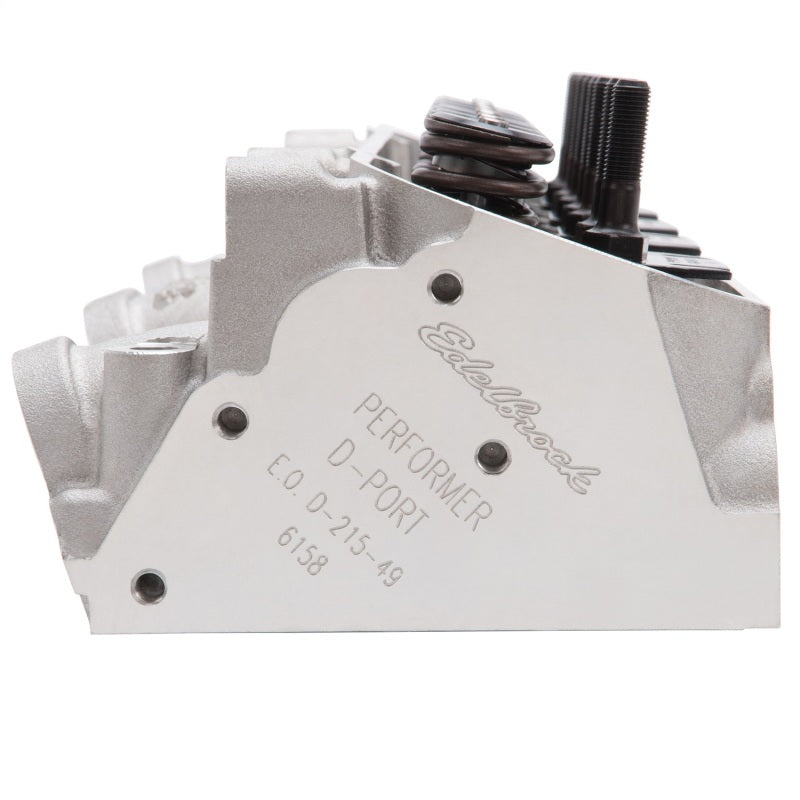 Load image into Gallery viewer, Edelbrock Cylinder Head Pontiac Performer D-Port 72cc Chambers for Hydraulic Roller Cam Complete
