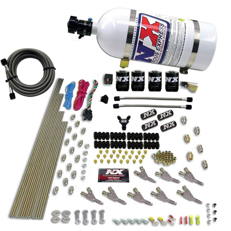 Load image into Gallery viewer, Nitrous Express Vortech Nozzle Nitrous Kit w/10lb Bottle
