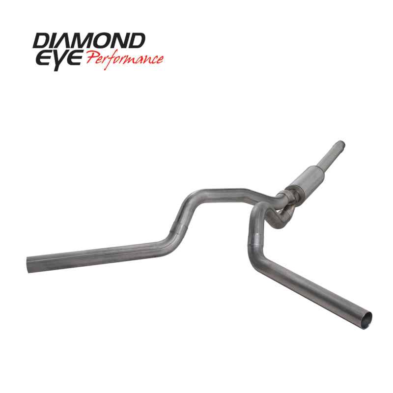 Load image into Gallery viewer, Diamond Eye KIT 4in Catback DUAL SS: 94-97 FORD 7.3L F250/F350 PWRSTROKE
