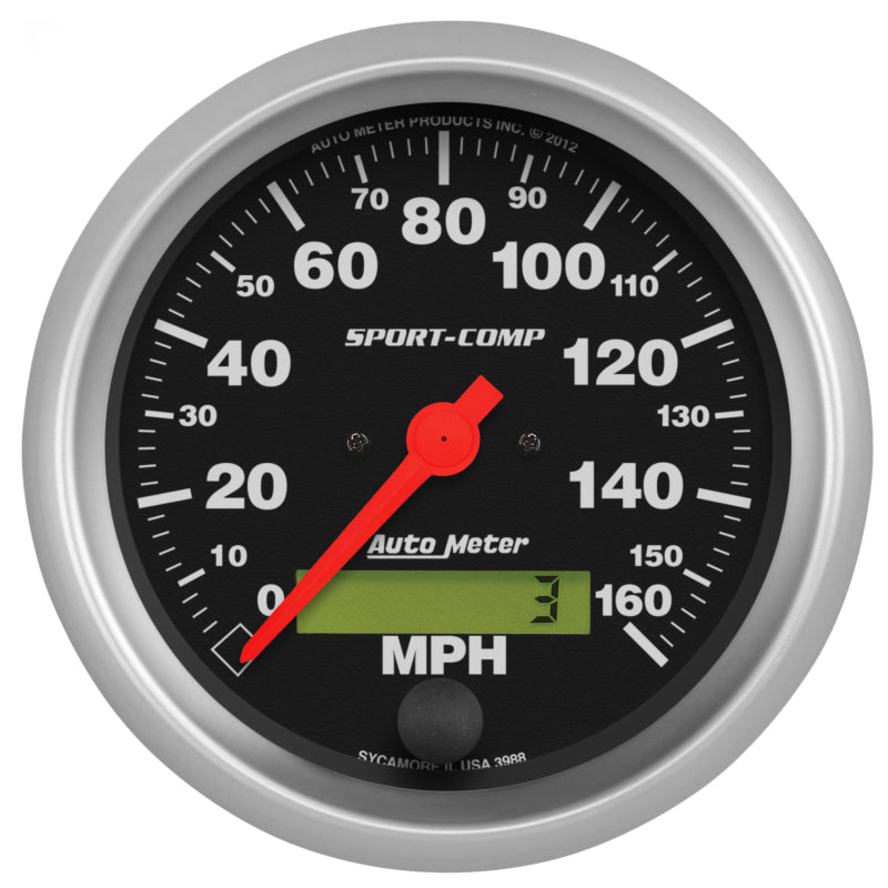 Load image into Gallery viewer, Autometer Sport-Comp 70-72 Chevelle/ El Camino/ Malibu Dash Kit 6pc Tach/ MPH/ Fuel/ Oil/ WTMP/ Volt
