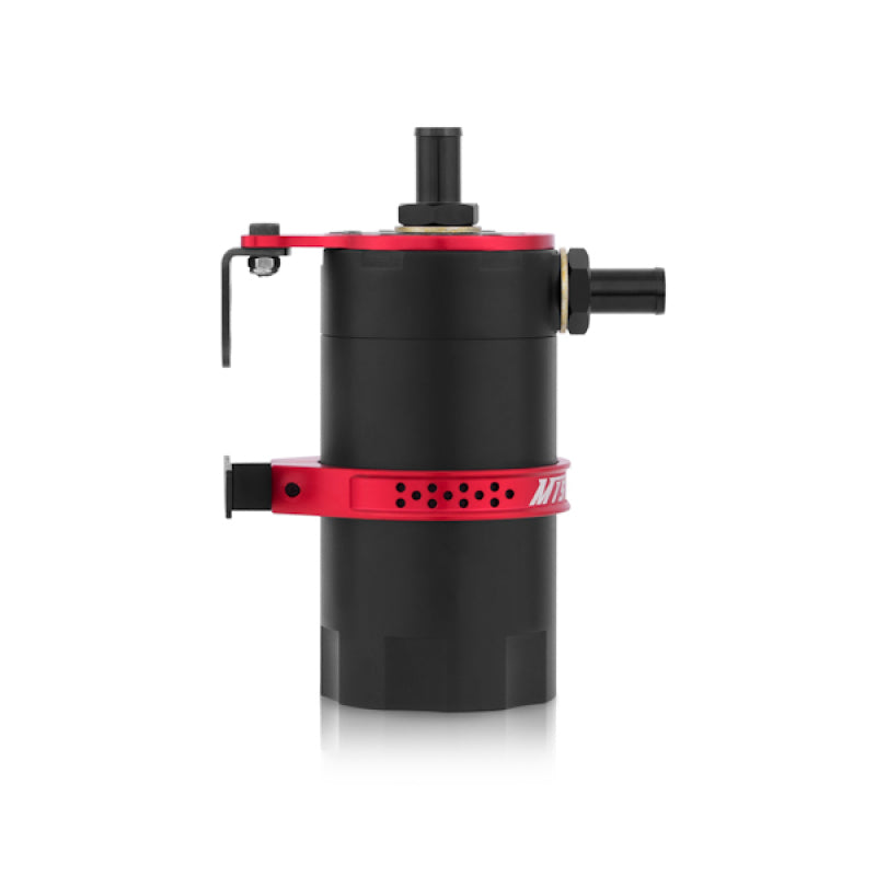 Load image into Gallery viewer, Mishimoto Universal Baffled Oil Catch Can - Red

