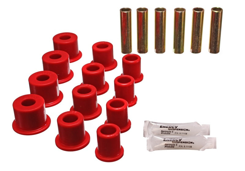Load image into Gallery viewer, Energy Suspension Rear Spring Bushings - Red
