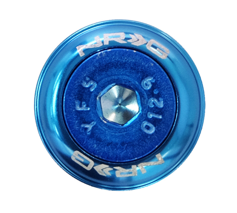 Load image into Gallery viewer, NRG Fender Washer Kit w/Color Matched M8 Bolt Rivets For Plastic (Blue) - Set of 8

