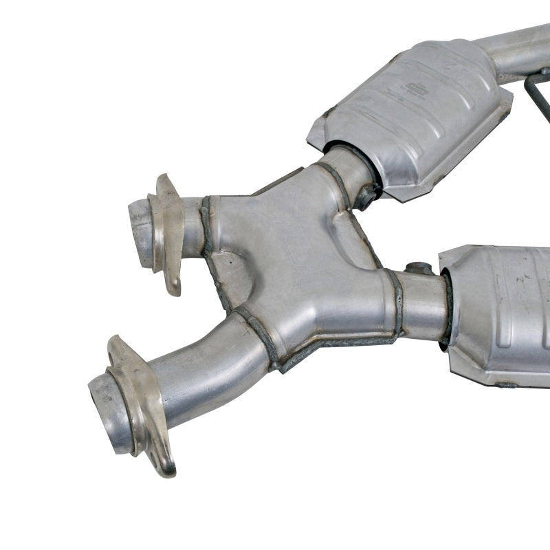 Load image into Gallery viewer, BBK 96-98 Mustang 4.6 GT High Flow X Pipe With Catalytic Converters - 2-1/2
