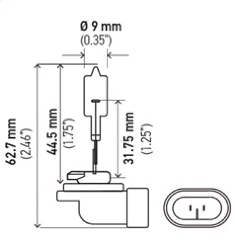 Load image into Gallery viewer, Hella Bulb 888 12V 50W PGJ13 T3.25
