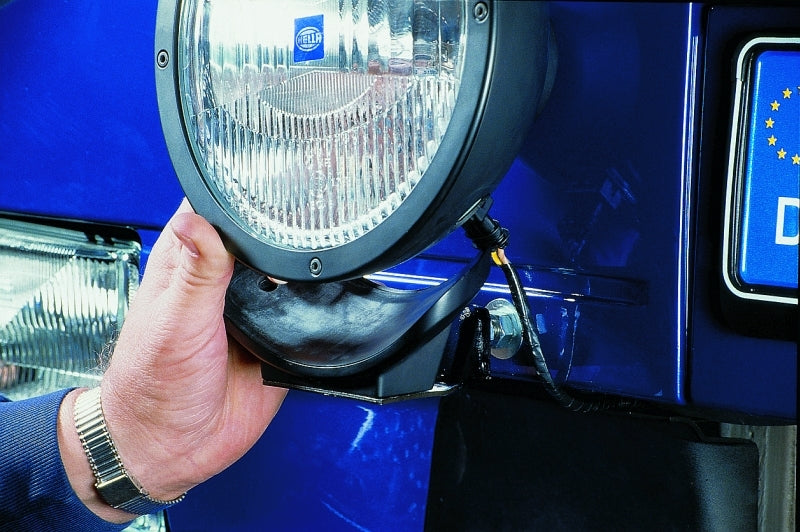 Load image into Gallery viewer, Hella Rallye 4000 series BlackEuro Beam 12V Halogen Lamp with Position Lamp
