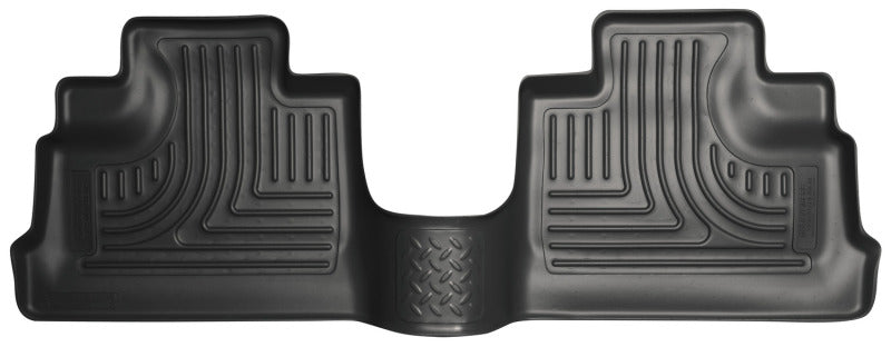 Load image into Gallery viewer, Husky Liners 11-12 Jeep Wrangler Unlimited (4 Door) WeatherBeater 2nd Row Black Floor Liners
