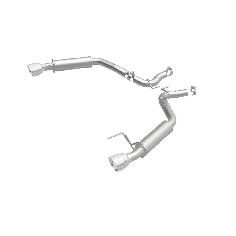 Load image into Gallery viewer, MagnaFlow Axle Back, SS, 2.5in, Competition, Dual Split Polish 4.5in Tip 2015 Ford Mustang Ecoboost
