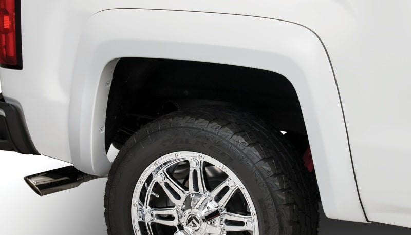 Load image into Gallery viewer, Bushwacker 14-18 GMC Sierra 1500 Extend-A-Fender Style Flares 2pc 69.3/78.8/97.8in Bed - Black
