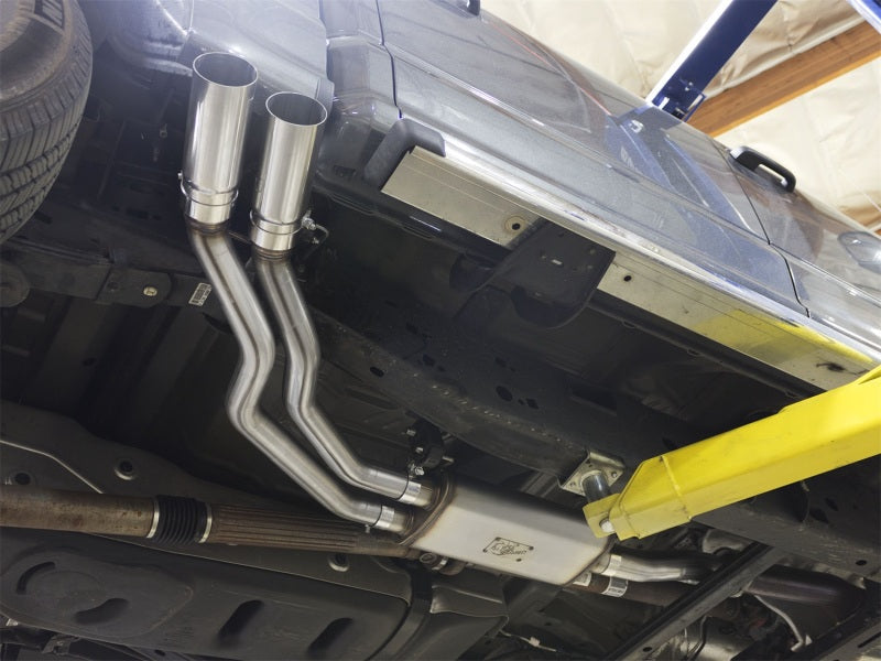 Load image into Gallery viewer, aFe Rebel Exhausts 3in SS Cat-Back 15-16 Ford F-150 EcoBoost V6 2.7/3.5L V8 5.0L w/ Polished Tips
