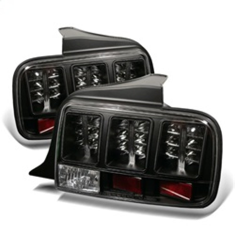Load image into Gallery viewer, Spyder Ford Mustang 05-09 LED Tail Lights Black ALT-YD-FM05-LED-BK
