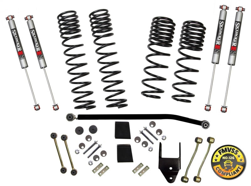 Load image into Gallery viewer, Skyjacker 2018 Jeep Wrangler Rubicon (JL) 2DR 3.5in Suspension Lift Kit w/M95 Shocks
