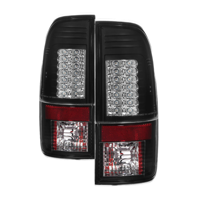 Load image into Gallery viewer, Spyder Ford F150 Styleside 97-03/F250 Version 2 LED Tail Lights Blk ALT-YD-FF15097-LED-G2-BK
