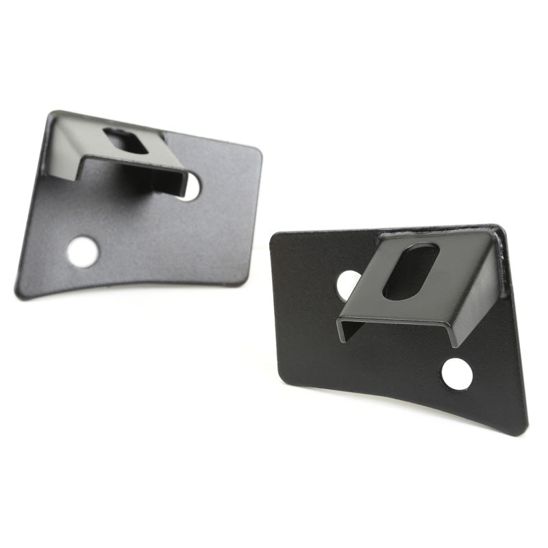 Load image into Gallery viewer, Rugged Ridge 07-18 Jeep Wrangler JK Textured Black Windshield Aux. Light Mounting Brackets
