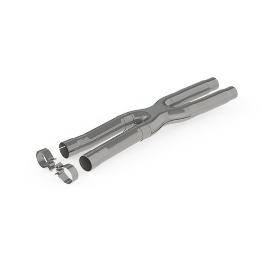 MBRP 15-19 Ford Mustang GT 2.5in Resonator Delete X-Pipe - T409