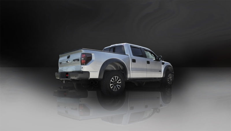 Load image into Gallery viewer, Corsa 2011-2014 Ford F-150 Raptor 6.2L V8 Black Sport Cat-Back Exhaust
