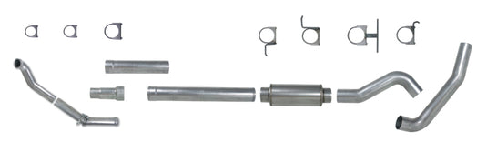 Diamond Eye KIT 5in Turbo Back SGL AL: 94-97 FORD 7.3L F250/F350 PWRSTROKE NFS W/ CARB EQUIV STDS