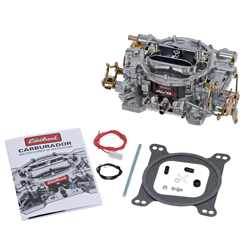 Load image into Gallery viewer, Edelbrock Carburetor Thunder Series 4-Barrel 800 CFM Manual Choke Calibration Satin Finish
