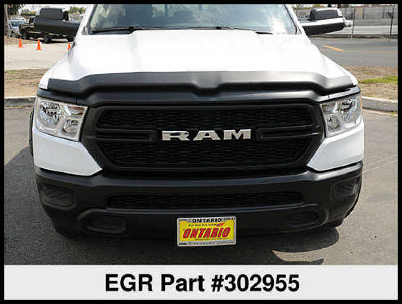 Load image into Gallery viewer, EGR 2019 Dodge Ram 1500 Superguard Hood Shield - Matte
