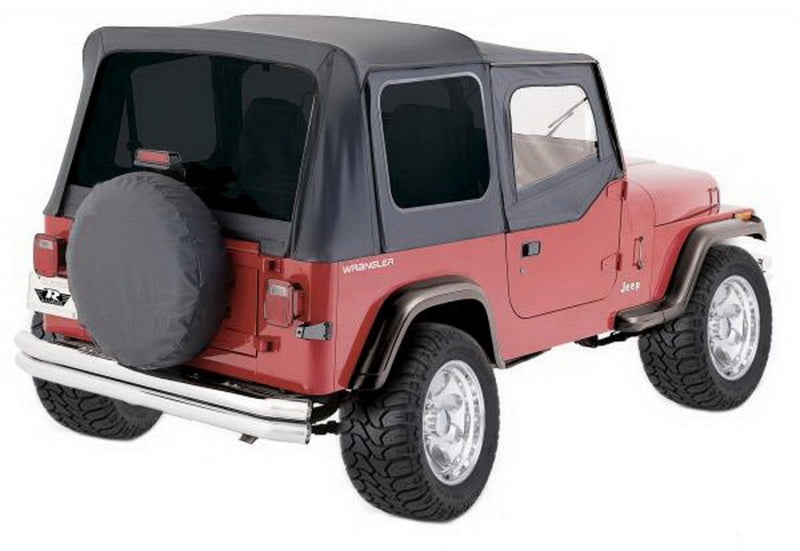 Load image into Gallery viewer, Rampage 1988-1995 Jeep Wrangler(YJ) OEM Replacement Top - Black Denim
