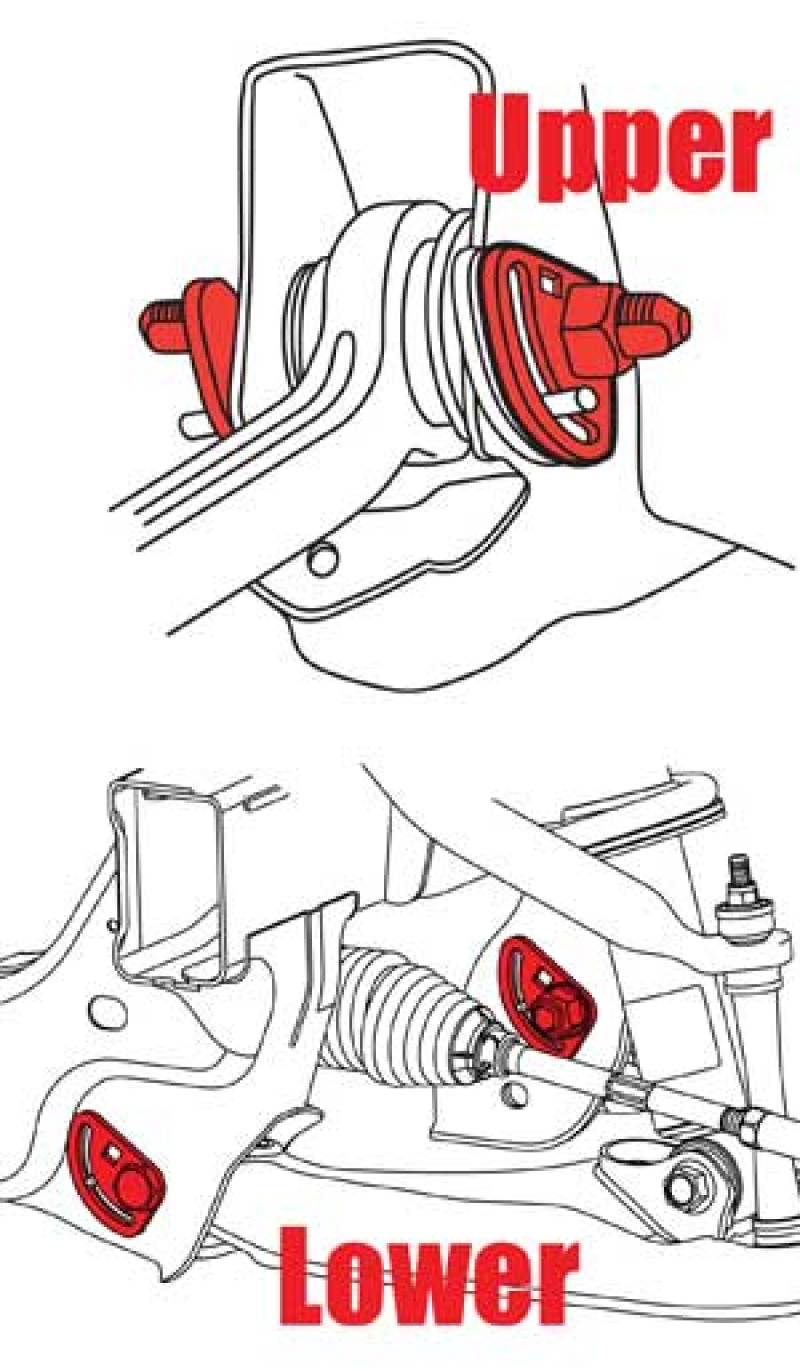 Load image into Gallery viewer, SPC Performance 11+ Chevy/GMC 2500HD / 3500HD Upper Camber/Caster Kit
