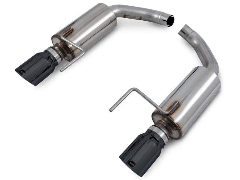 Load image into Gallery viewer, AWE Tuning S550 Mustang EcoBoost Axle-Back Exhaust - Touring Edition (Diamond Black Tips)
